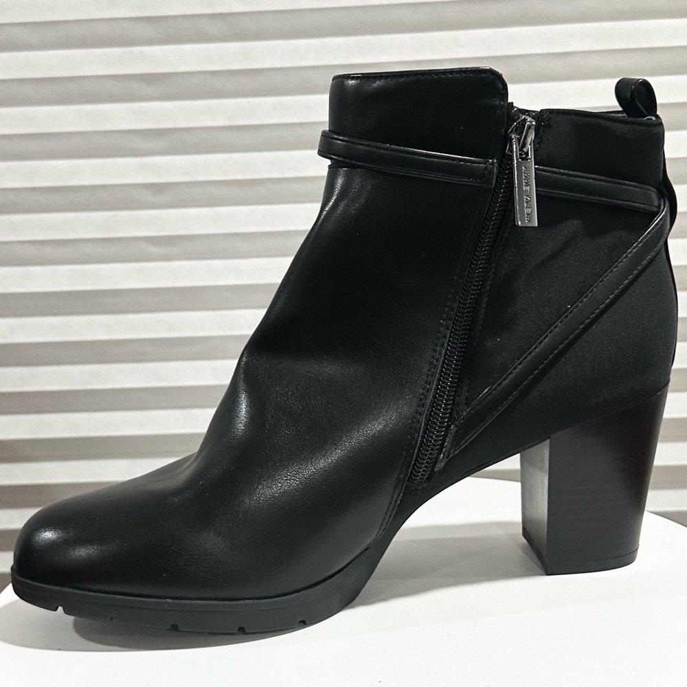 🌸ANNE KLEIN🌸 Riah Black Ankle Bootie Size:9.5 - Picture 5 of 13